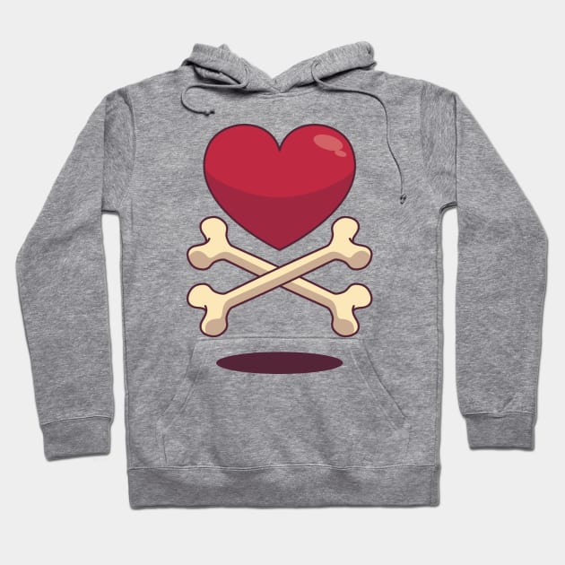 Bone up on Love Hoodie by freshinkstain